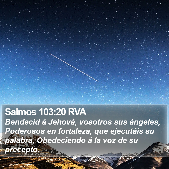 Salmos 103:20 RVA Bible Study