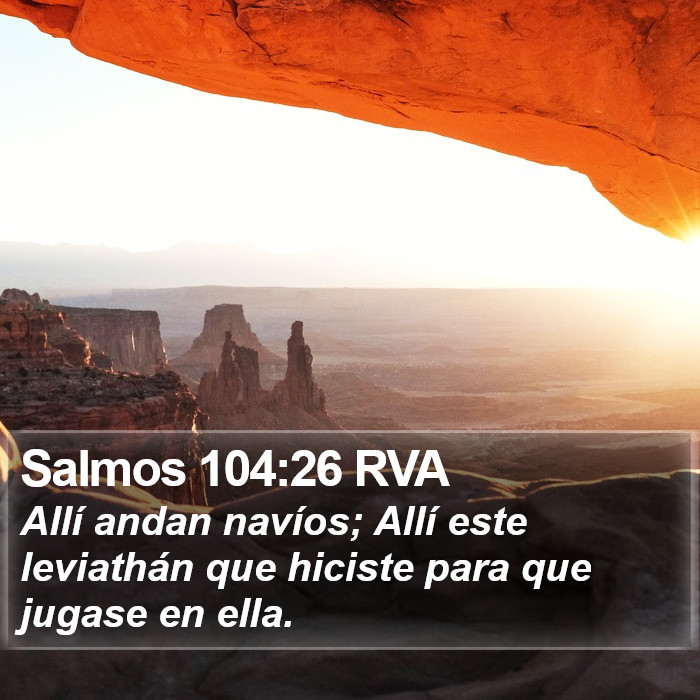 Salmos 104:26 RVA Bible Study