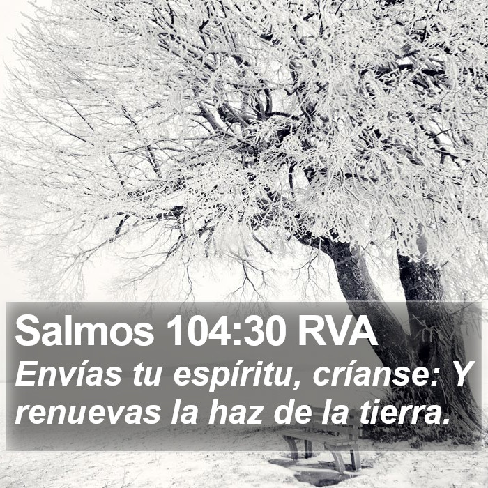 Salmos 104:30 RVA Bible Study