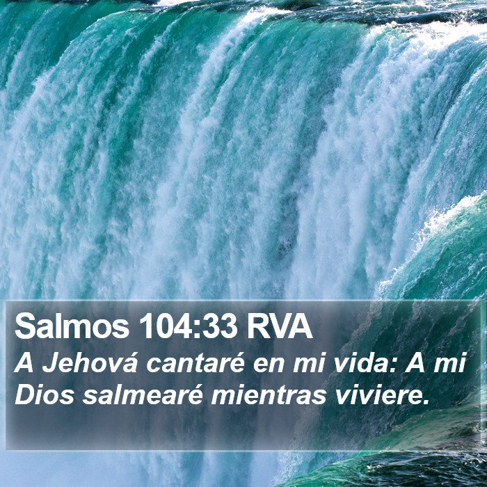 Salmos 104:33 RVA Bible Study