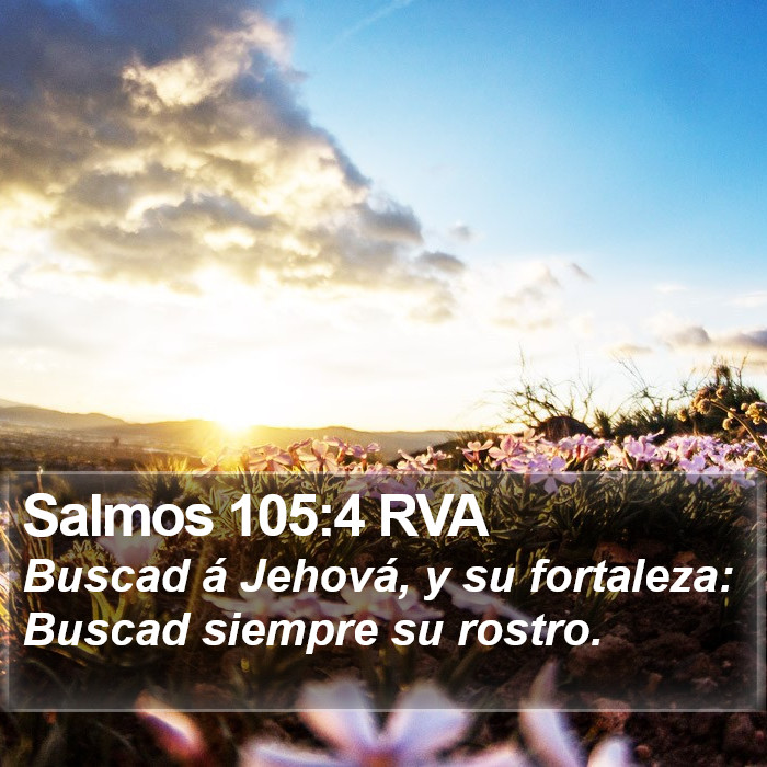 Salmos 105:4 RVA Bible Study