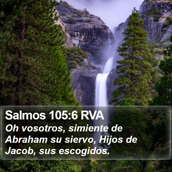 Salmos 105:6 RVA Bible Study