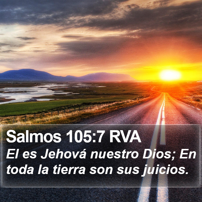 Salmos 105:7 RVA Bible Study