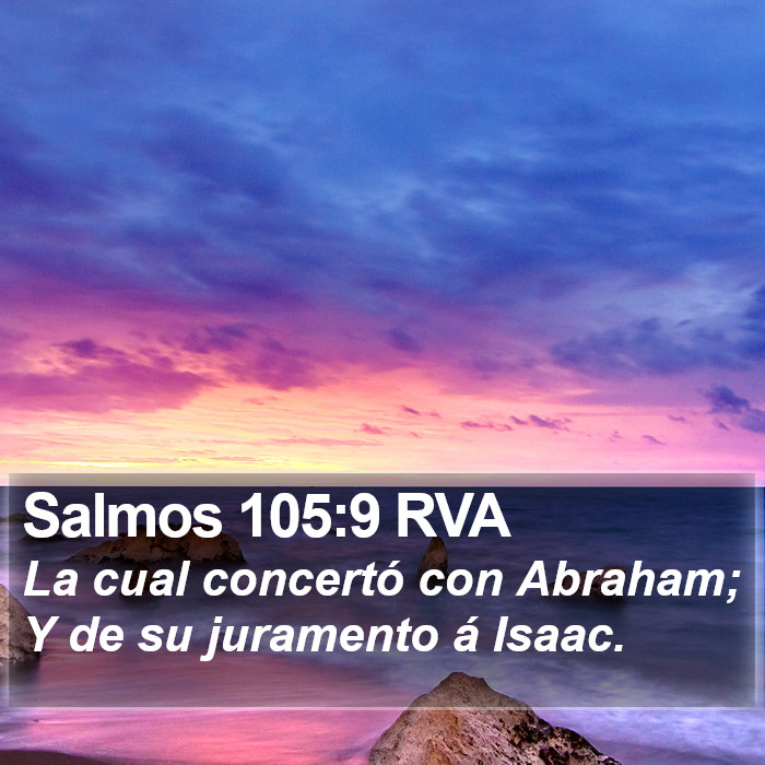 Salmos 105:9 RVA Bible Study