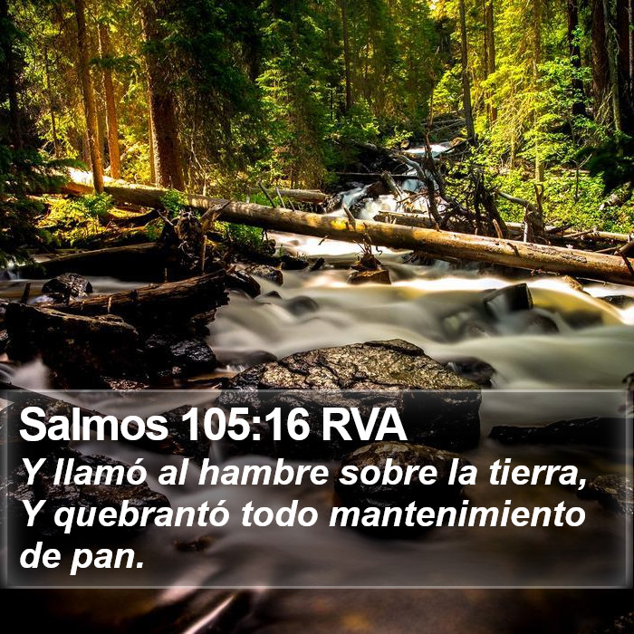 Salmos 105:16 RVA Bible Study