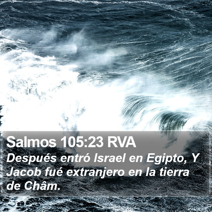 Salmos 105:23 RVA Bible Study