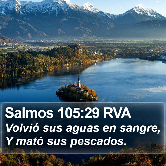 Salmos 105:29 RVA Bible Study