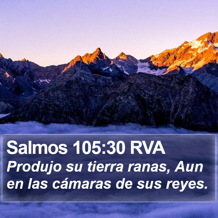 Salmos 105:30 RVA Bible Study