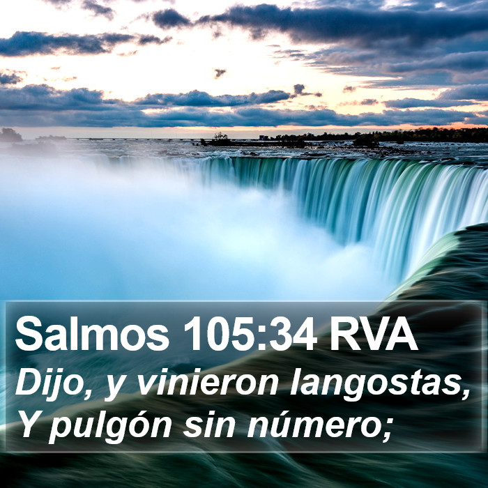 Salmos 105:34 RVA Bible Study