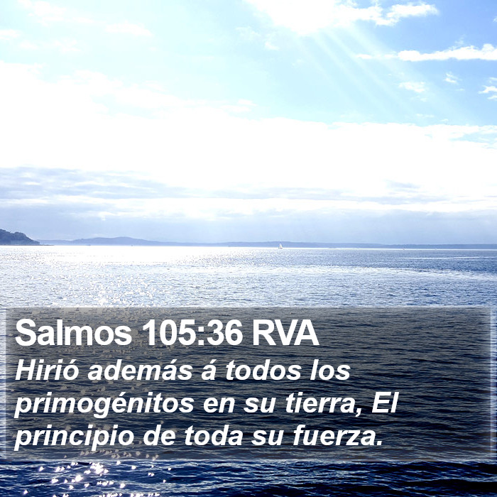 Salmos 105:36 RVA Bible Study