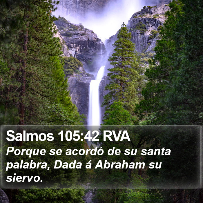 Salmos 105:42 RVA Bible Study