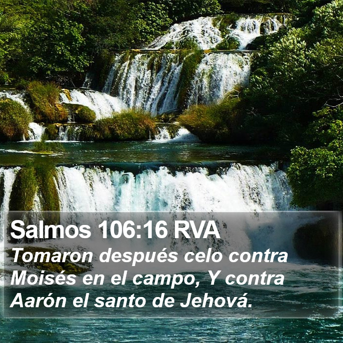 Salmos 106:16 RVA Bible Study