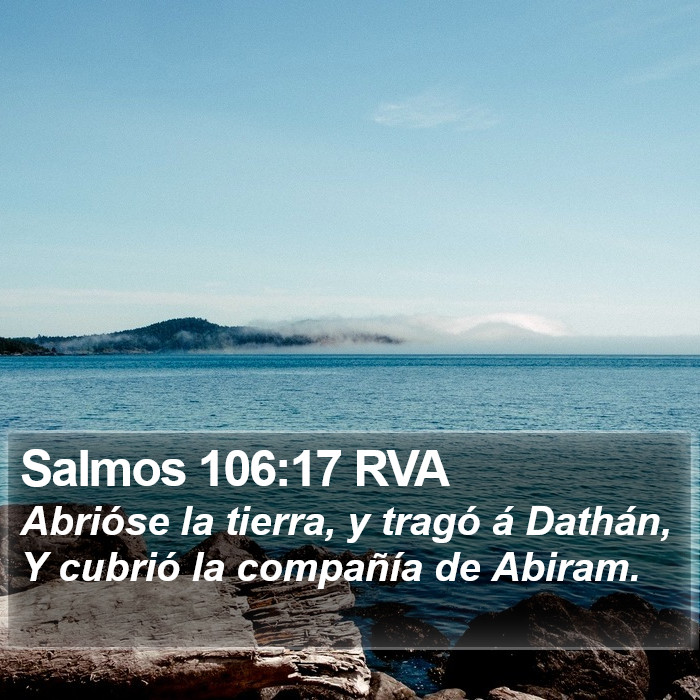 Salmos 106:17 RVA Bible Study