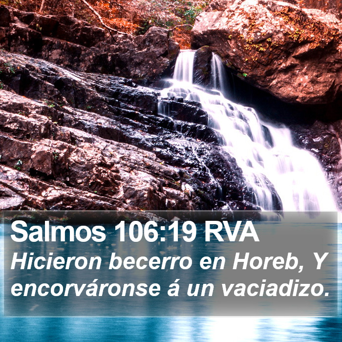 Salmos 106:19 RVA Bible Study