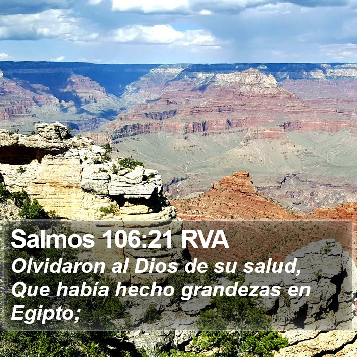 Salmos 106:21 RVA Bible Study