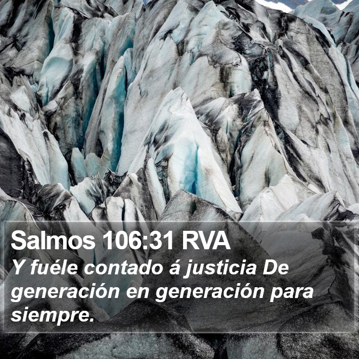 Salmos 106:31 RVA Bible Study