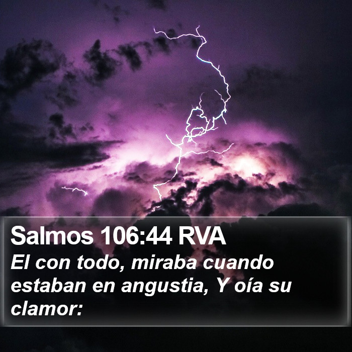 Salmos 106:44 RVA Bible Study