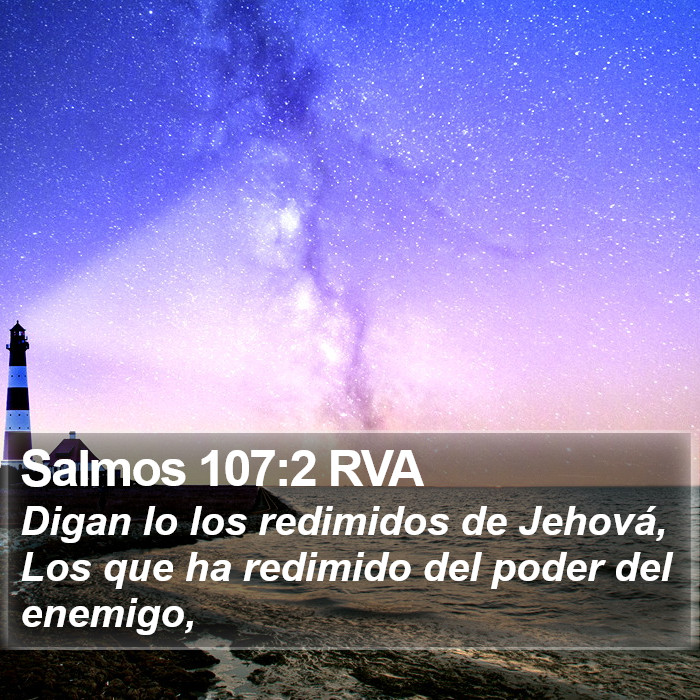 Salmos 107:2 RVA Bible Study