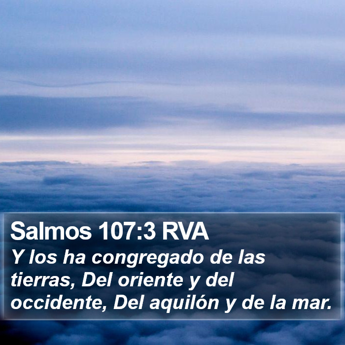 Salmos 107:3 RVA Bible Study