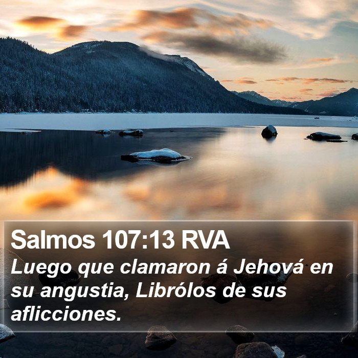 Salmos 107:13 RVA Bible Study