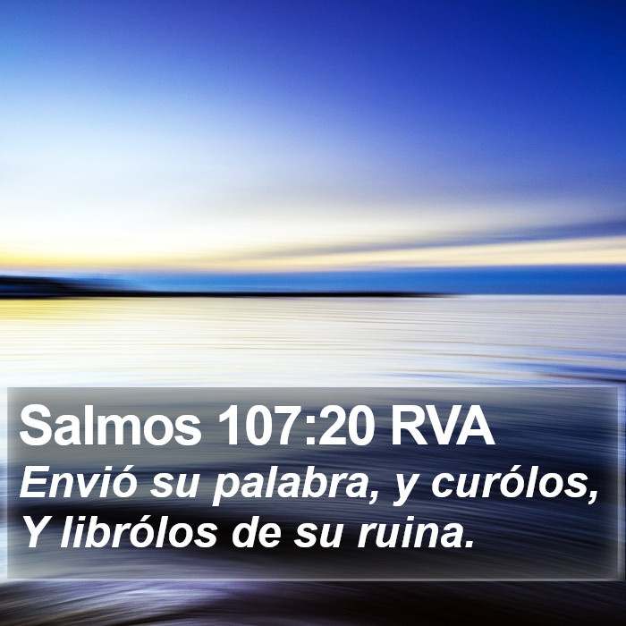 Salmos 107:20 RVA Bible Study