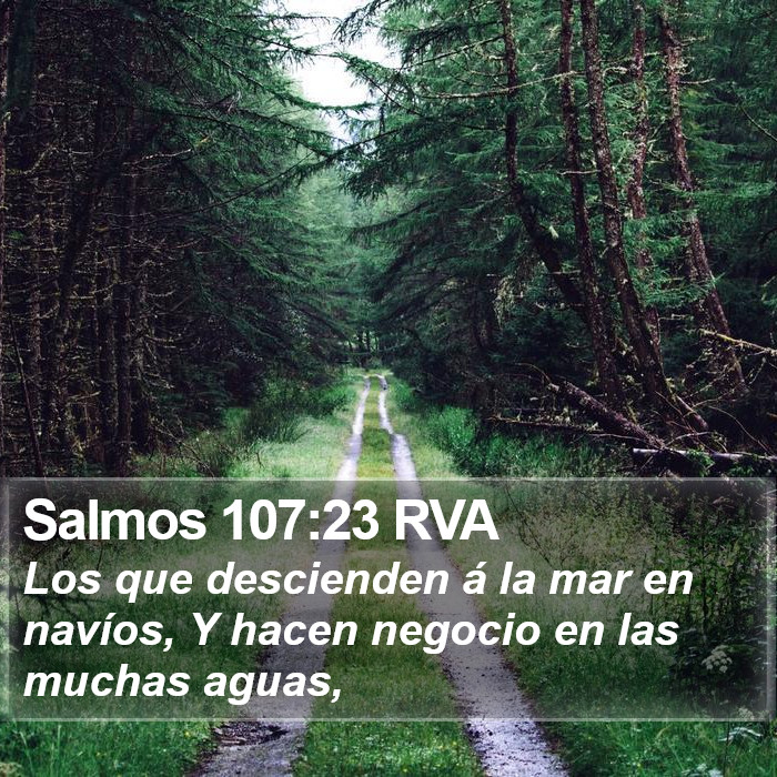 Salmos 107:23 RVA Bible Study