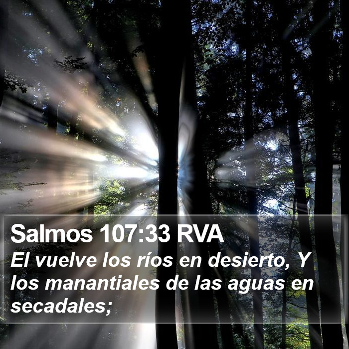 Salmos 107:33 RVA Bible Study