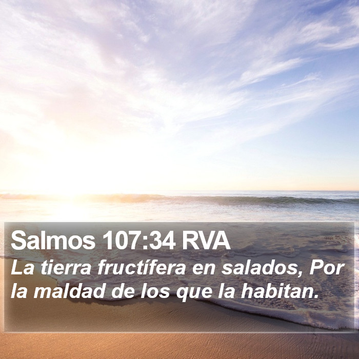 Salmos 107:34 RVA Bible Study