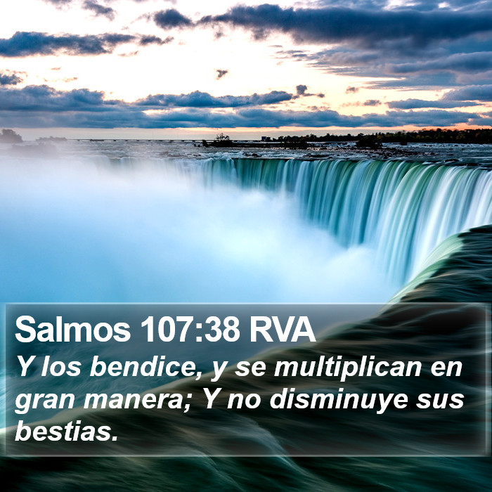 Salmos 107:38 RVA Bible Study