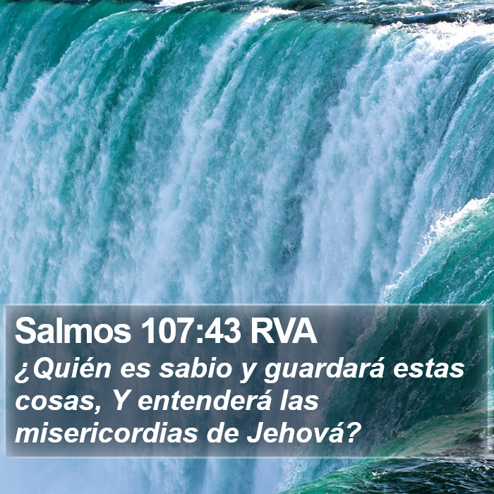 Salmos 107:43 RVA Bible Study