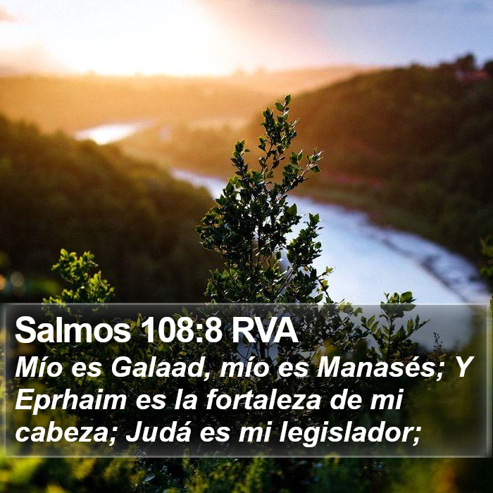 Salmos 108:8 RVA Bible Study