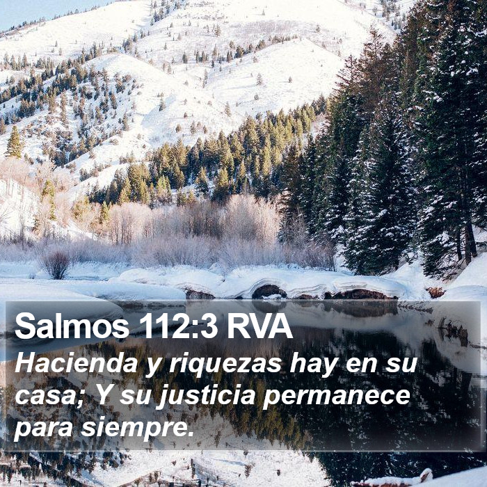 Salmos 112:3 RVA Bible Study