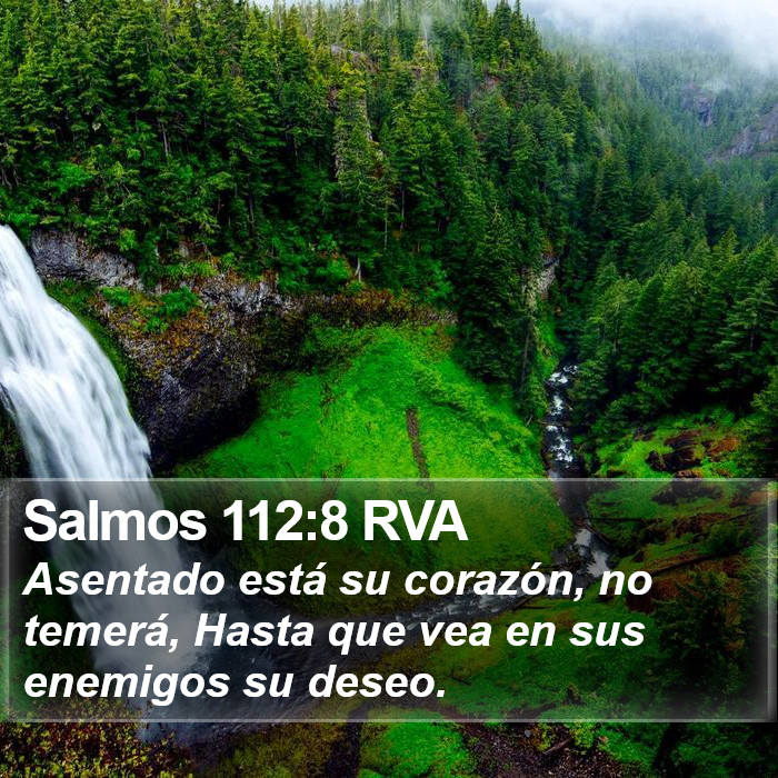 Salmos 112:8 RVA Bible Study