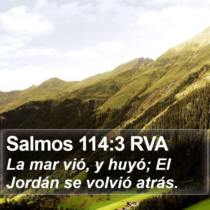 Salmos 114:3 RVA Bible Study