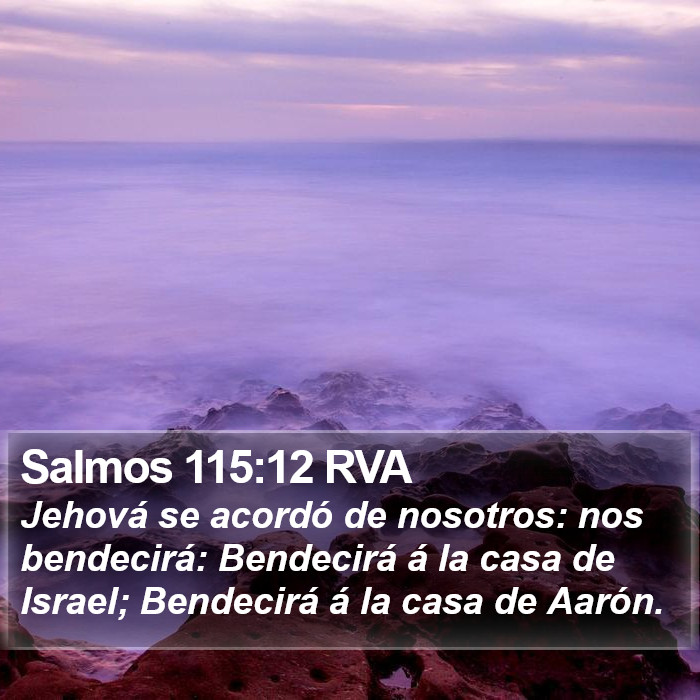 Salmos 115:12 RVA Bible Study