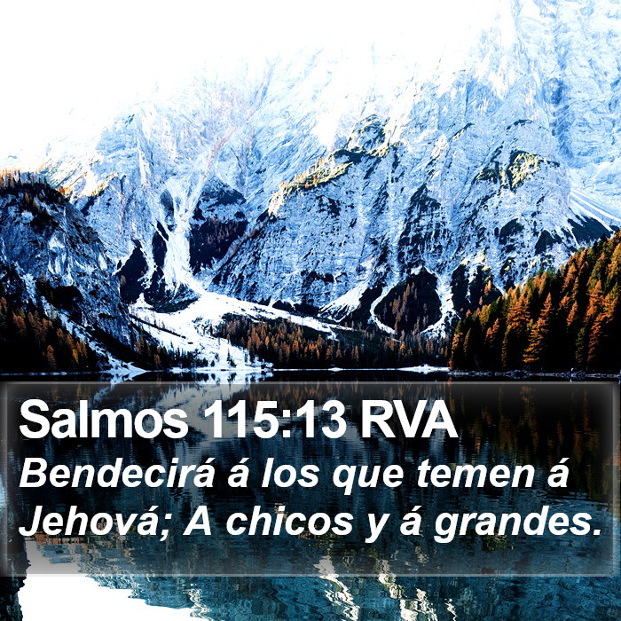 Salmos 115:13 RVA Bible Study