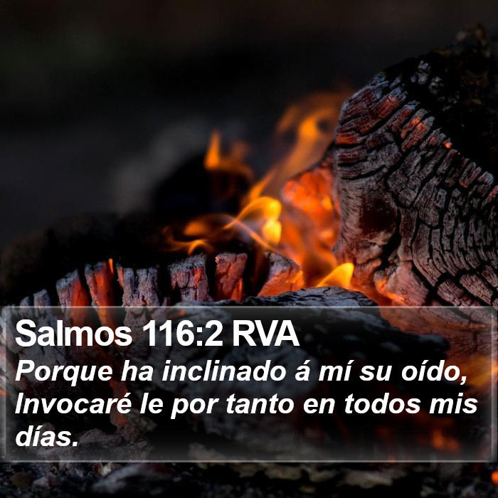 Salmos 116:2 RVA Bible Study