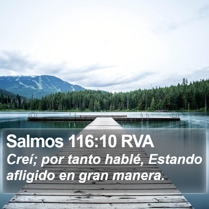 Salmos 116:10 RVA Bible Study