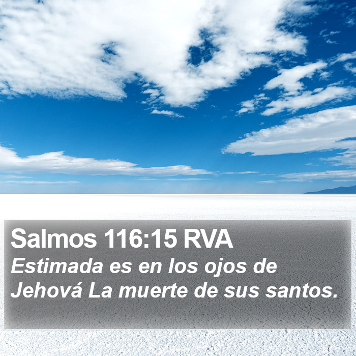 Salmos 116:15 RVA Bible Study