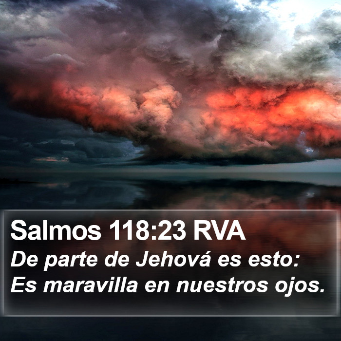 Salmos 118:23 RVA Bible Study