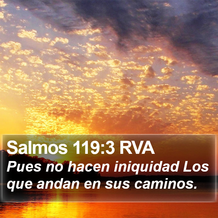 Salmos 119:3 RVA Bible Study