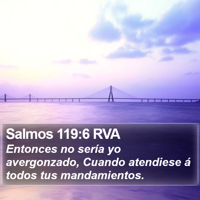 Salmos 119:6 RVA Bible Study