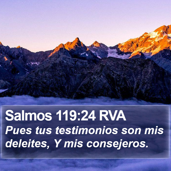 Salmos 119:24 RVA Bible Study