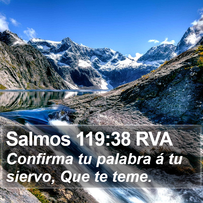 Salmos 119:38 RVA Bible Study