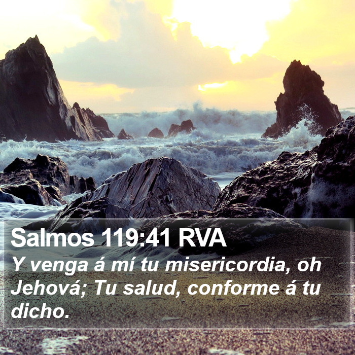 Salmos 119:41 RVA Bible Study