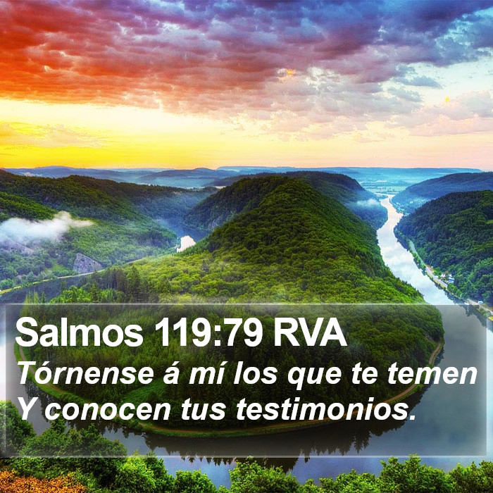 Salmos 119:79 RVA Bible Study