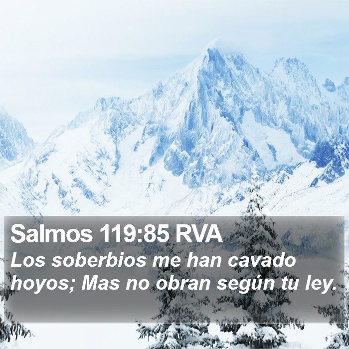 Salmos 119:85 RVA Bible Study