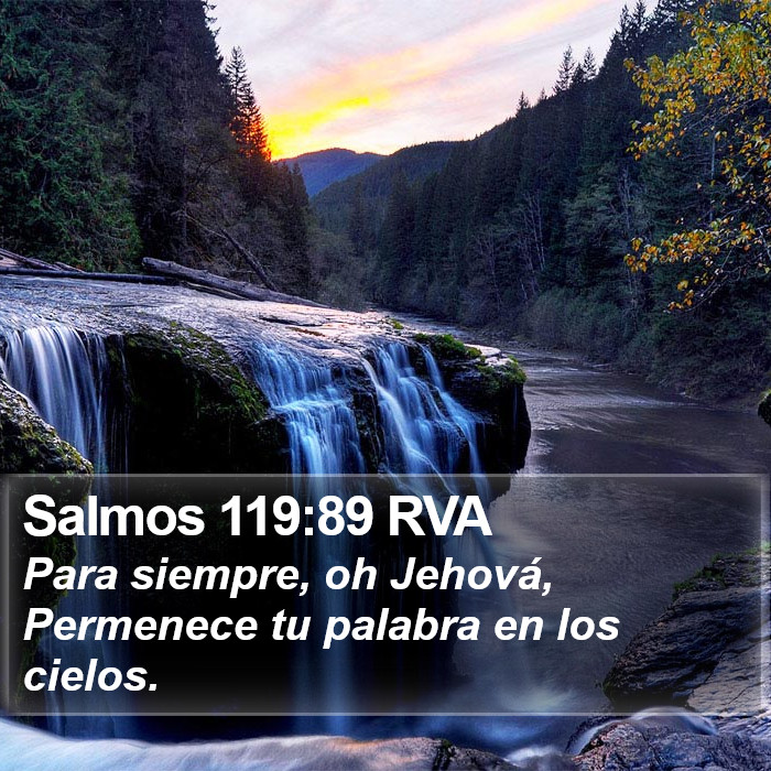 Salmos 119:89 RVA Bible Study