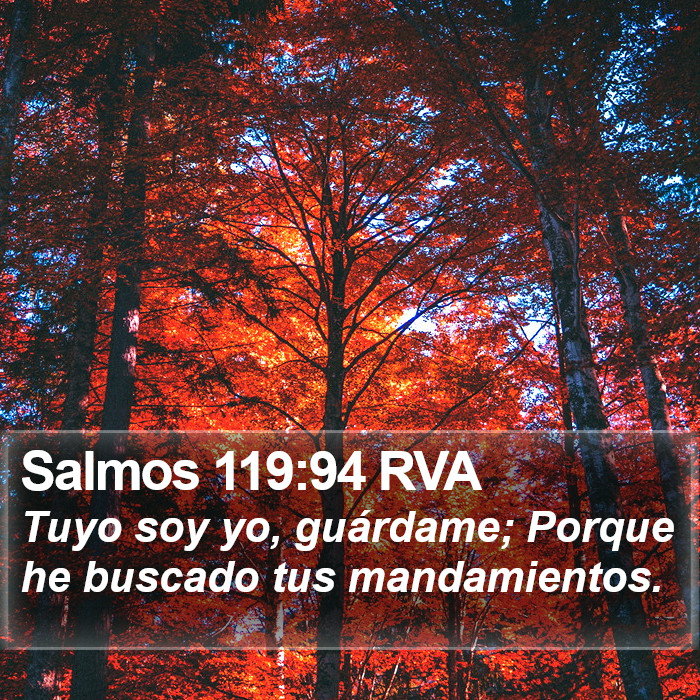 Salmos 119:94 RVA Bible Study