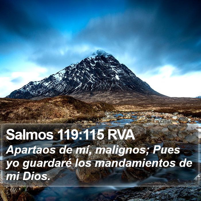 Salmos 119:115 RVA Bible Study